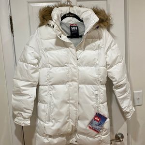 Helly Hanson w/Blume puffy parka. Large